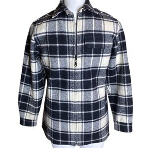 Pendleton Originals Black & White Check Jacket Size Medium
